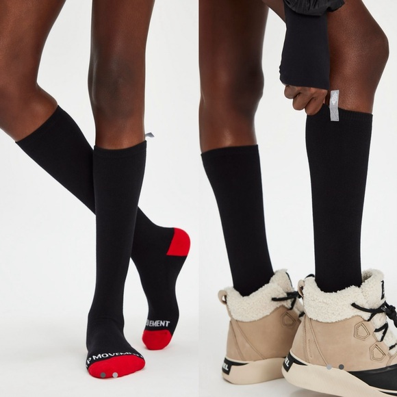 FP Movement by Free People Tapped Out Tab Tall Socks - Picture 1 of 6